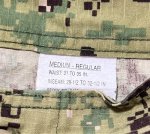 画像5: 米軍実物,US NAVY,　AOR2　NUW　迷彩パンツ　TYPEIII　MEDIUM-REGULAR (5)