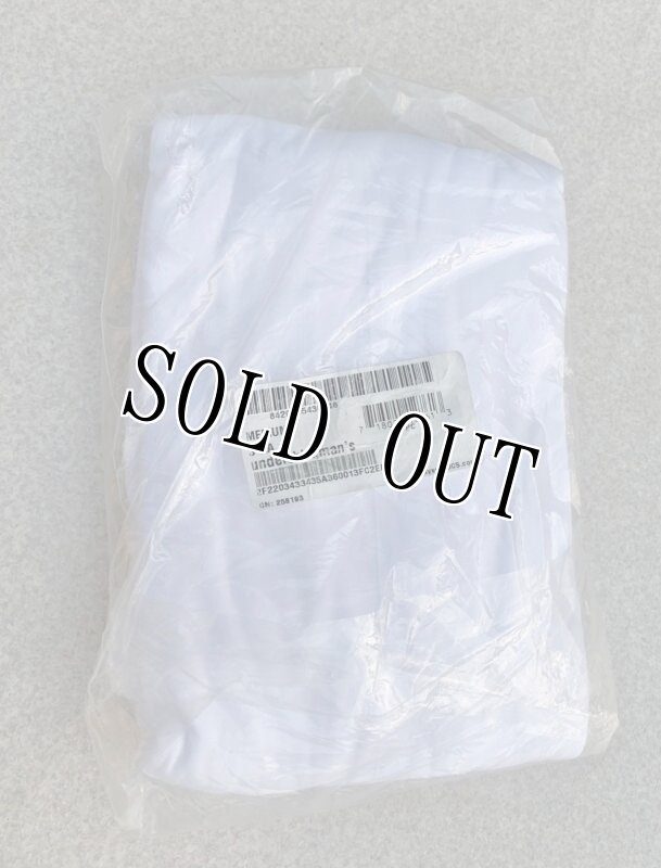 画像1: 米軍実物　UNDERSHIRT Crew Neck WHITE 3P　 (1)