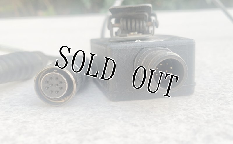 画像14: 米軍実物 ヘッドセット10ピン マリタイムコネクター  (14)