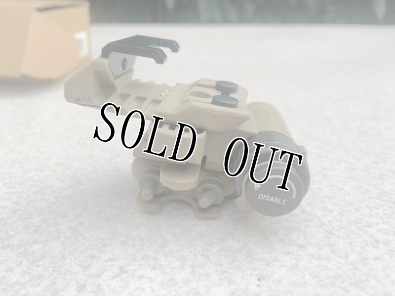 画像7: 米軍実物 SUREFIRE ヘルメットライト ブルー/ホワイト/ IR (7)