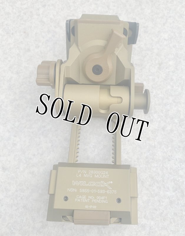 画像6: 米軍実物 WILCOX L4 G24 ナイトビジョン マウント セット (6)
