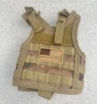 画像6: 米軍放出品 ミニチュア タクティカル ペットボトル ベスト (6)