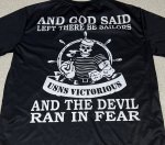 画像4: 米軍放出品　USNS VICTORIOUS　Tシャツ　 (4)