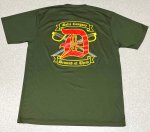 画像3: 米軍放出品　USMC FIRST RECRUIT TRAINING BATTALION　Tシャツ　LARGE (3)