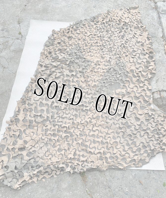 画像2: 米軍実物  偽装網 カモフラージュネット デザート リペアキット  (2)