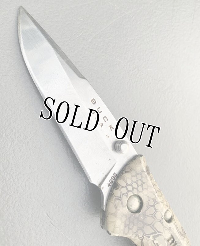 画像4: 米軍放出品 バックナイフ BUCK 285CM リアルツリーカモ (4)