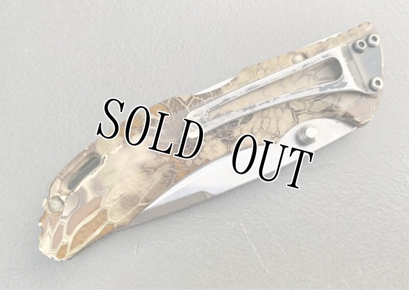 画像2: 米軍放出品 バックナイフ BUCK 285CM リアルツリーカモ (2)