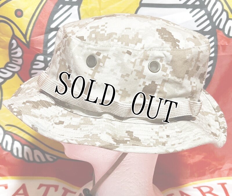 画像3: 米軍実物 デザートマーパットブーニーハット LARGE (3)