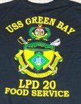 画像5: 米軍放出品　USS GREEN BAY　Tシャツ　LARGE (5)