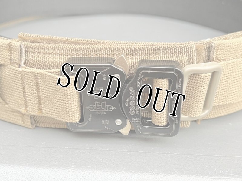 画像6: 米軍海兵隊　オードナンス製 タクティカル ガンファイターベルト CB　M (6)