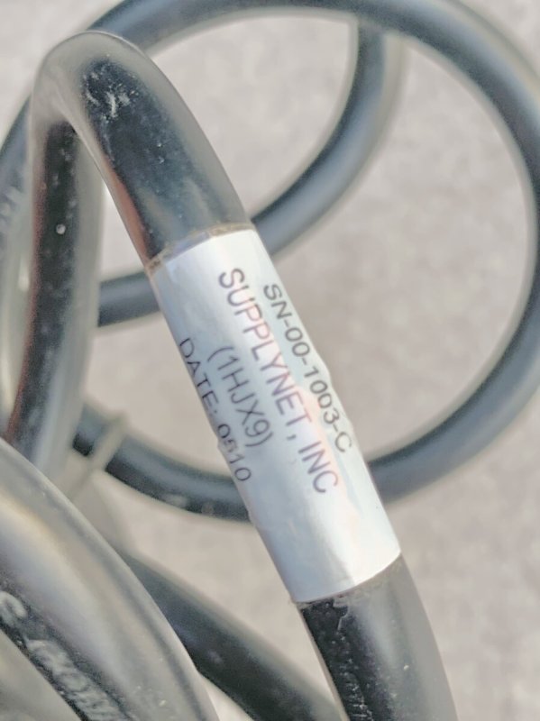 画像3: 米軍実物 H1 ハマー ハンビー J-6362/V 24V DC バッテリー アダプター ケーブル PRC  (3)