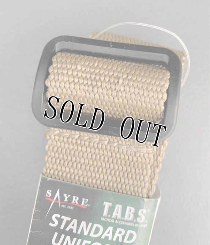 画像5: 米軍放出品 T.A.B.S BDU ベルト  28-58inc TAN (5)