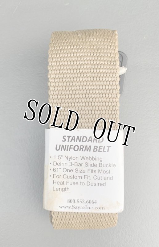 画像3: 米軍放出品 T.A.B.S BDU ベルト  28-58inc TAN (3)