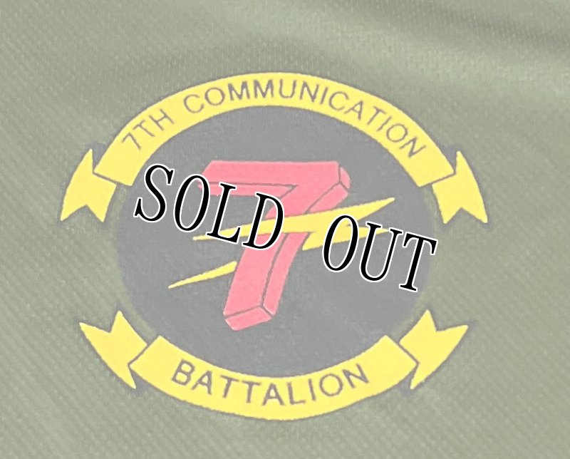 画像2: 米軍放出品　7TH COMMUNICATION BATTALION Tシャツ　LARGE (2)