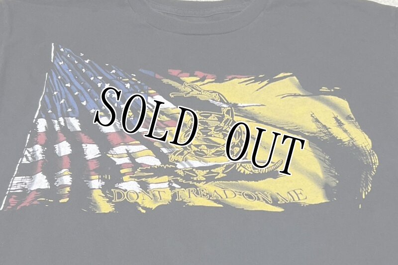 画像2: 米軍放出品 RANGER UP Tシャツ DONT TREAD ON ME MEDIUM (2)