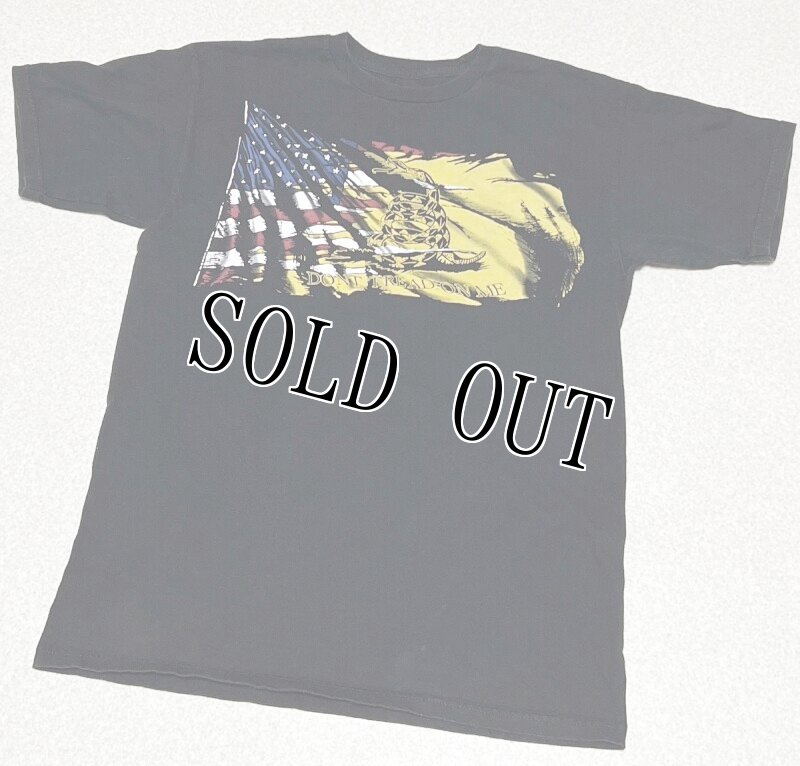 画像1: 米軍放出品　RANGER UP Tシャツ　DONT TREAD ON ME　MEDIUM (1)