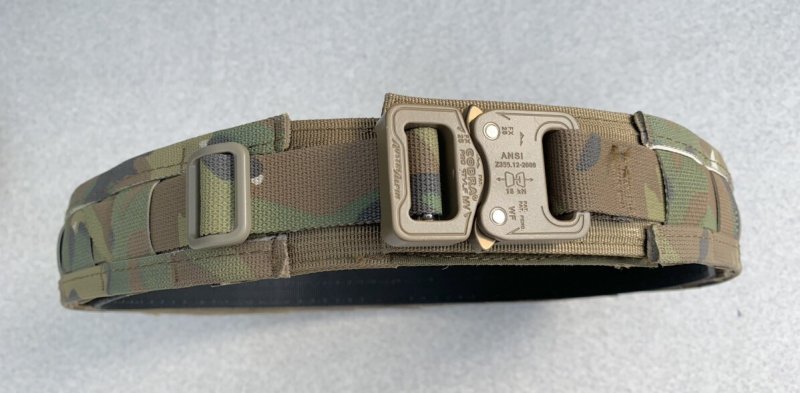 画像2: 海兵隊オードナンス製 タクティカル ガンファイターベルト マルチカム　XL (2)