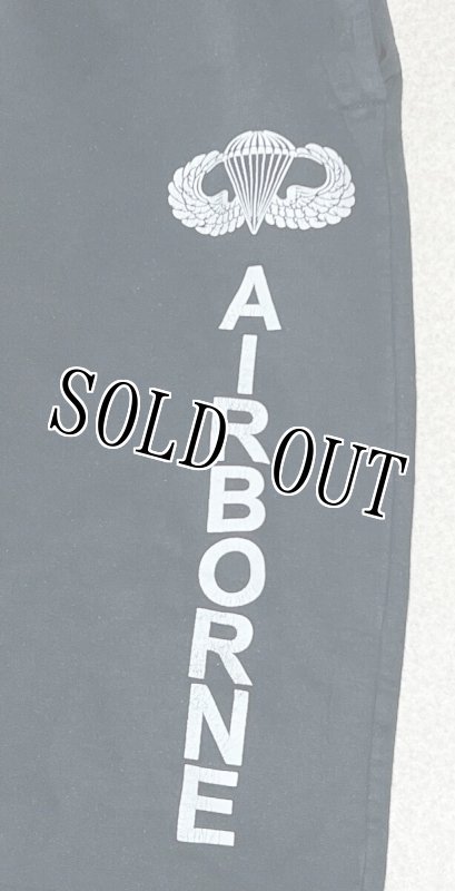 画像2: 米軍放出品 U,S,ARMY AIRBORNE スウェットパンツ MEDIUM (2)