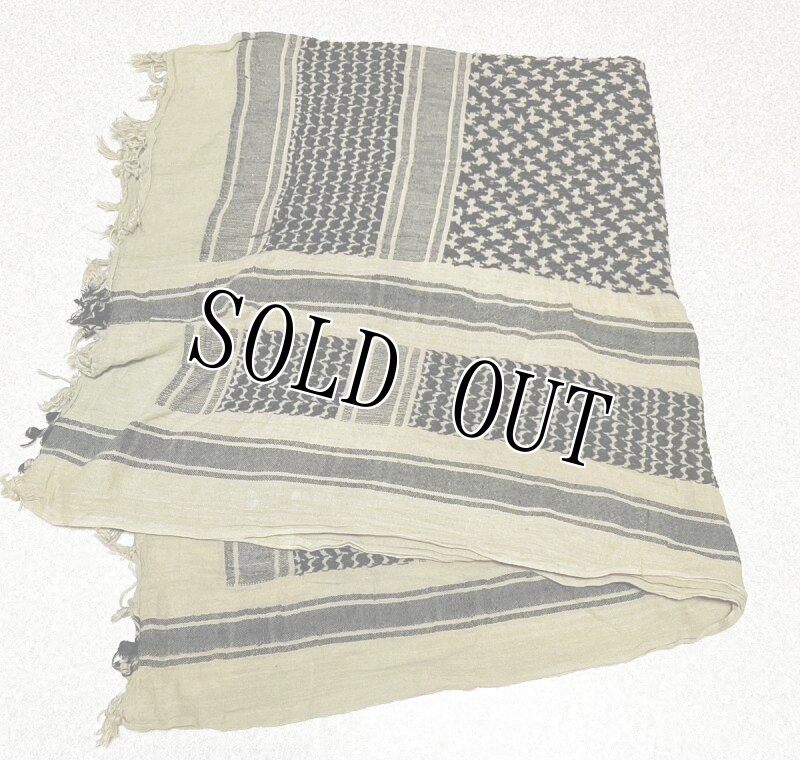 画像3: 米軍放出品  アフガンストール ターバン スカーフ TAN (3)