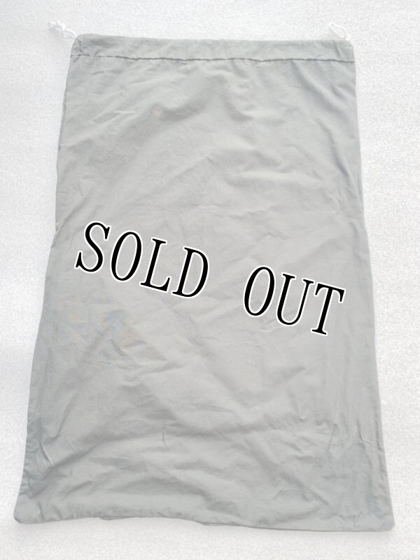 画像2: 米軍実物 コットン ランドリーバッグ BAG、BARRACK, (2)