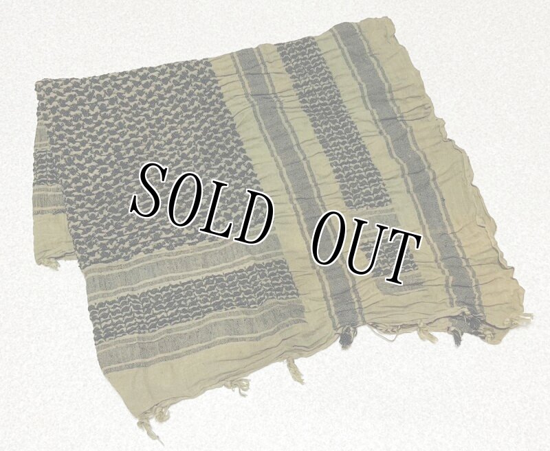 画像3: 米軍放出品  アフガンストール ターバン スカーフ OD (3)