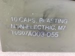 画像9: 米軍放出品 10 caps  non-blasting Electric M7 (9)
