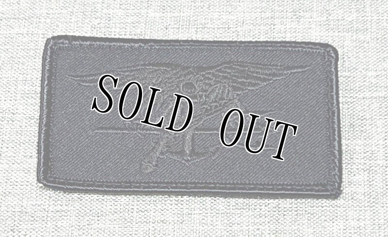 画像1: 米軍 NAVY SEALS 特殊部隊　BLK/BLK (1)