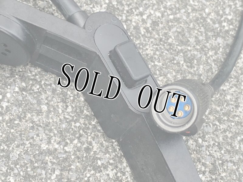 画像7: 米軍実物 HARRIS H-250 ハンドセット MODIFIED10075-1399 PTT  (7)