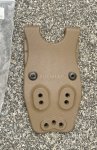 画像2: 米軍放出品 BLACK HAWK SERPA JACKET SLOT DUTY BELT LOOP C.Q.C ホルスター用 (2)