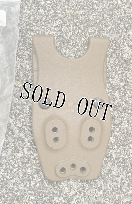 画像2: 米軍放出品 BLACK HAWK SERPA JACKET SLOT DUTY BELT LOOP C.Q.C ホルスター用 (2)