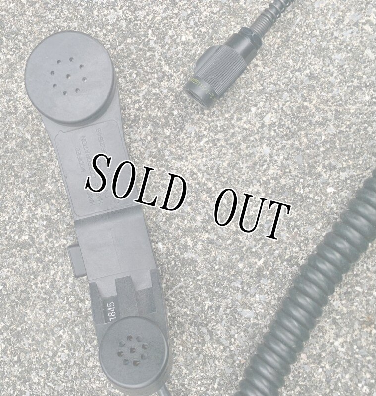 画像2: 米軍実物 HARRIS H-250 ハンドセット MODIFIED10075-1399 PTT  (2)