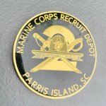 画像1: 米軍放出品 USMC チャレンジコイン (1)