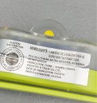 画像4: 米軍実物 海洋救命ベストフラッシュライト ACR HEMILIGHT™3 MED AND SOLAS LIFE JACKET LIGHT (4)