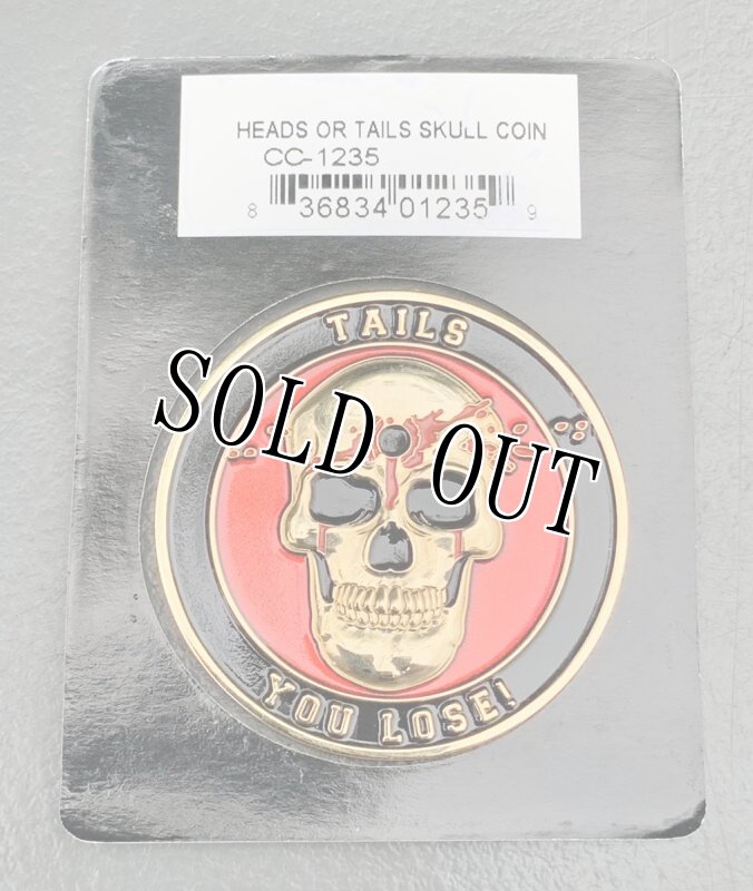 画像3: 米軍放出品 USMC スカル チャレンジ コイン (3)