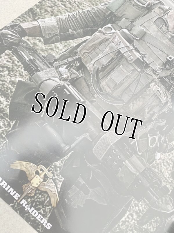 画像5: 米海兵隊実物 USMC公式 MARSOC MARINE RAIDERS ポスター  (5)