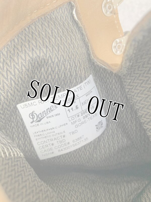 画像10: 米軍実物 DANNER USMC RAT TEMP FT 15660X GORE-TEX ブーツ  11.5 R (10)