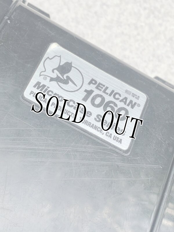 画像9: 米軍放出品 PELICAN マイクロケース 1060 ブラック (9)