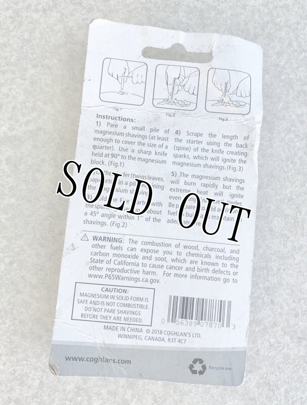 画像3: 米軍放出品 MAGNESIUM FIRE STARTING TOOL サバイバルファイアースターター (3)