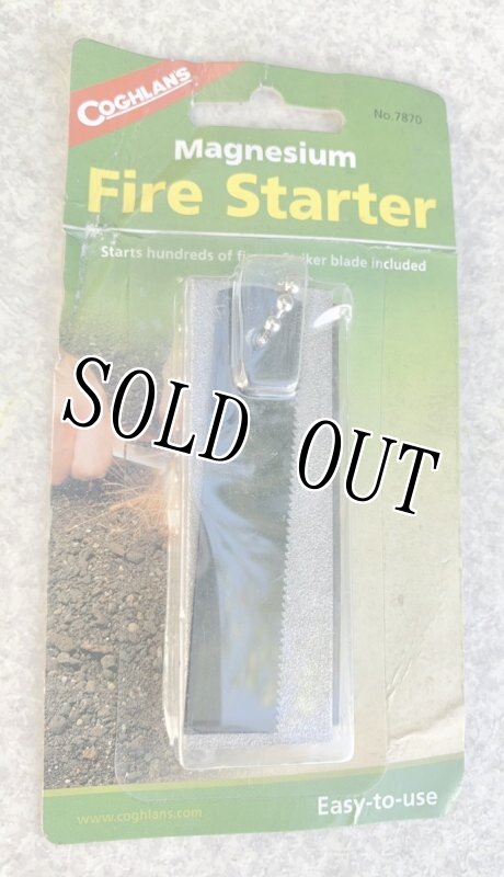 画像1: 米軍放出品 MAGNESIUM FIRE STARTING TOOL サバイバルファイアースターター (1)