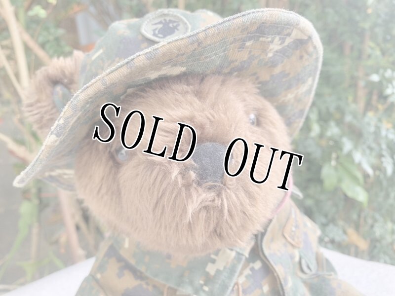 画像3: 米軍放出品 USMC 海兵隊 ミリタリー ベアー (3)