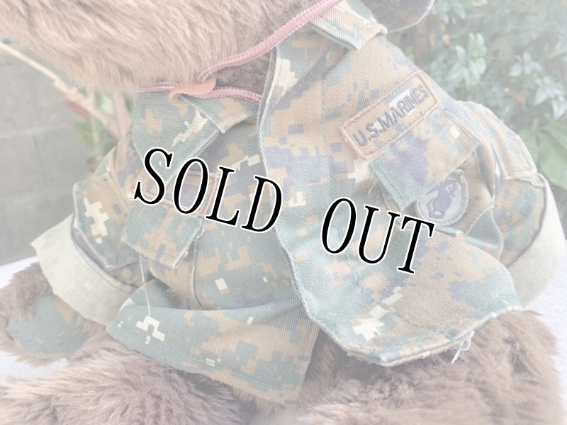 画像4: 米軍放出品 USMC 海兵隊 ミリタリー ベアー (4)