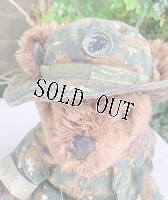 画像2: 米軍放出品 USMC 海兵隊 ミリタリー ベアー (2)