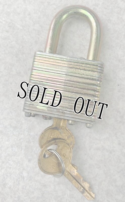 画像2: 米軍実物  Military pacific lock Spec Padlock　南京錠 (2)
