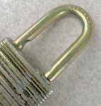 画像5: 米軍実物  Military pacific lock Spec Padlock　南京錠 (5)