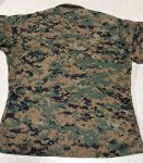 画像3: 米軍実物,USMC　ウッドマーパットジャケット　M-SHORT (3)