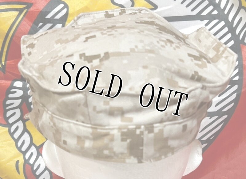 画像4: 米軍実物　USMC　デザートマーパット　CAP　 MEDIUM (4)