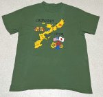 画像1: 米軍放出品　OKINAWA　BASE　Tシャツ　ミリタリー (1)