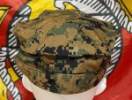 画像3: 米軍実物　USMC　ウッドランドマーパット　CAP　 MEDIUM (3)