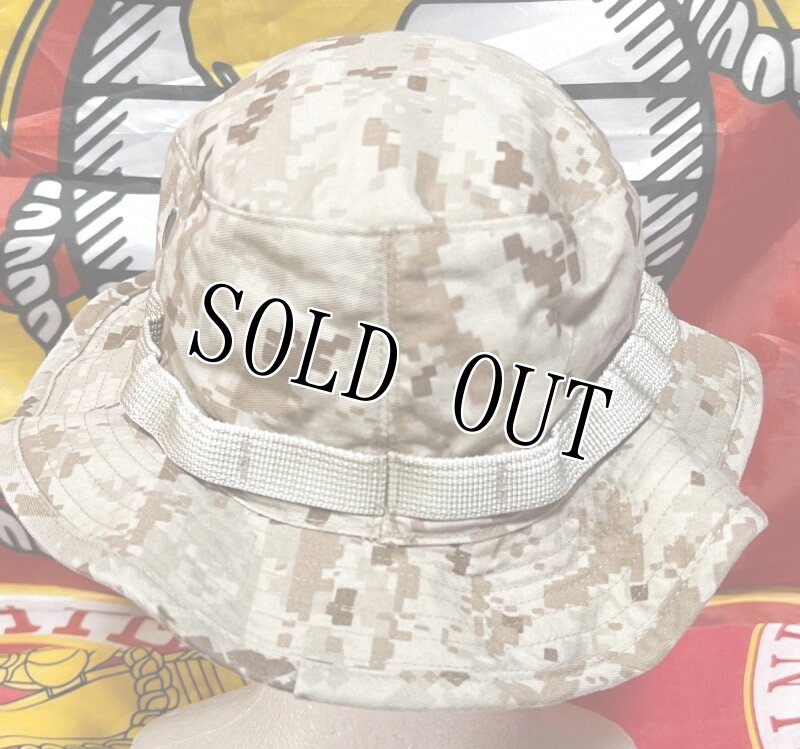 画像4: 米軍実物 デザートマーパットブーニーハット　LARGE (4)