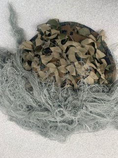 米軍 実物 カモフラージュネット デザート 米軍実物 偽装網 カモフラージュネット デザート リペアキット